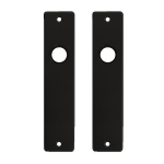 Dulimex kortschild 180x41x6,5 mm zwart