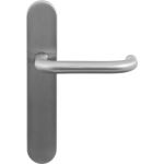 GPF1006.20 Hoa deurkruk op langschild