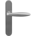 GPF1315.20 Pepe deurkruk op langschild WC63/8 grote knop