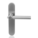 GPF2077.20 Moko deurkruk op langschild WC63/8 grote knop