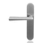 GPF3100.20L Pirau deurkruk op langschild BB72 linkswijzend