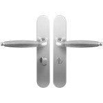 GPF4346.20 Ika XL deurkruk op langschild WC57/5 normale knop