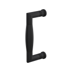 GPF8305.61A deurgreep Ika haaks 130x60/114mm zwart 