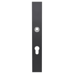 GPF9138.72P1 veiligheidsbinnenschild smal SKG 257x35x8mm rechthoekig PC72 PVD antraciet