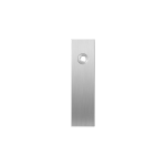 Kortschild GPF1100.15L linksdraaiend RVS geborsteld