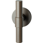 Kruiskruk op rozet Hipi Deux GPF3046.A3-05, Mocca blend