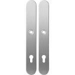 Langschild XL GPF1100.70 PC92 RVS geborsteld