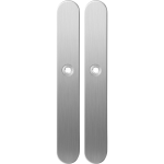 Langschild XL GPF1100.70 RVS geborsteld