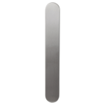 Langschild XL GPF1200.70 blind zonder krukgat RVS geborsteld