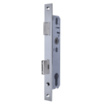 Mauer 4592 PZW dag- en nacht smaldeurslot RVS met doorzaagbeveiliging, voorplaat 20 mm