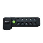 Mauer ELLcam® 2.0 lockerslot horizontale montage rechts