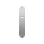 Plaatschild GPF1100.21L/R blind links-/rechtsdraaiend RVS geborsteld