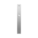 Plaatschild GPF1100.28L/R blind links-/rechtsdraaiend RVS geborsteld