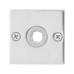 Rozet GPF1100.48L/R 50x50x2mm RVS gepolijst links-/rechtsdraaiend