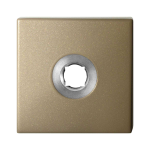 Rozet GPF1102.A4 R 50x50x8 mm Champagne blend rechtsdraaiend