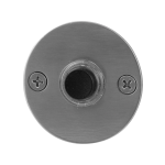RVS deurbel GPF9826.06 rond 50x2 mm RVS geborsteld