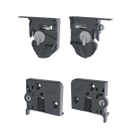 Set snappers en neigingsverstelling (Quadro 4D V6) voor houten schuifladen
