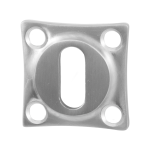 Sleutelrozet GPF0901.09 38x38x5mm RVS geborsteld