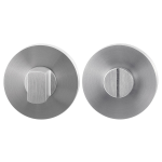 Toiletgarnituur GPF0903.00 50x8mm stift 8mm RVS geborsteld