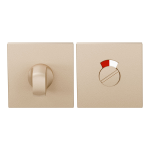 Toiletgarnituur GPF199E 53x53x6,5 mm stift 8mm Sand 