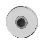 Voordeurbel GPF9826.45 rond 50x6 mm RVS gepolijst