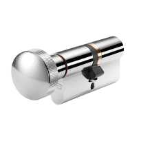 BKS PZ 88 8806 knopcilinder, vernikkeld messing SKG**