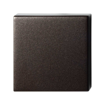 Blinde rozet GPF1102.A1.0900 50x50x8 mm Dark blend