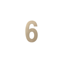 Champagne blend huisnummer 6, 150 mm