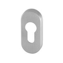 Cilinderrozet GPF0902.04 70x32x10mm RVS geborsteld