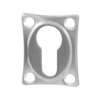 Cilinderrozet GPF0902.09 48x38x5mm RVS geborsteld