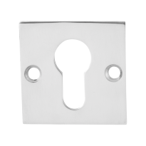 Cilinderrozet GPF0902.48 50x50x2mm RVS gepolijst