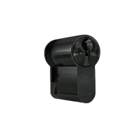 DOM Sigma Plus profielcilinder SKG***, halve cilinder zwart