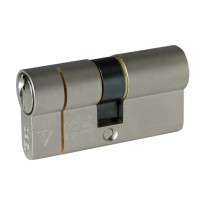 Iseo F6 Extra S veiligheidsprofielcilinder, dubbele cilinder