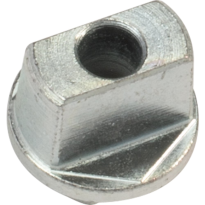 Steekas Dorma vloerveer normaal DIN L/R, ashoogte 3mm, vlak, konisch, verzinkt