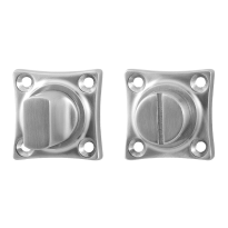 Toiletgarnituur GPF0903.09 38x38x5mm stift 8mm RVS geborsteld