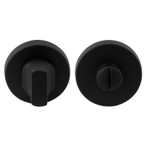 Toiletgarnituur GPF8910.00 50x8mm stift 8mm zwart grote knop