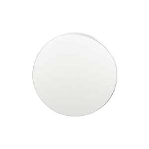 Blinde rozet GPF199E 53x6mm Wit Egaal