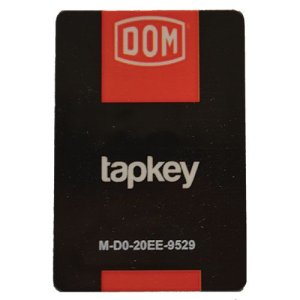 DOM Tapkey Pro NFC sticker