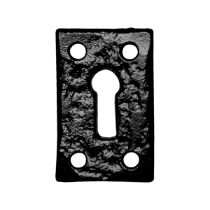 Sleutelrozet KP1502 46x30mm smeedijzer zwart