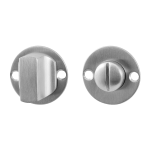 Toiletgarnituur GPF0910.07 38x2mm stift 8mm RVS geborsteld grote knop