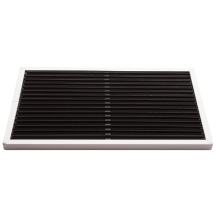 24.00.902 door-line Deurmat 'Urban' wit 58x36cm