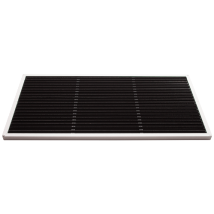 24.01.002 door-line Deurmat 'Urban' wit 87x44cm