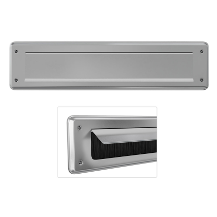 Briefplaat Binnen Aluminium 52.00.120 