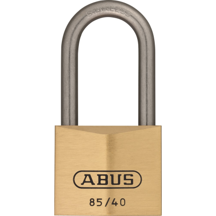 Abus 85IB/40HB40 hangslot hoge beugel 40mm messing