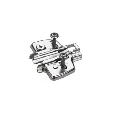 9075066 gepatenteerde kruismontageplaat 'Hettich Direkt', montageplaatdikte 1,5 mm