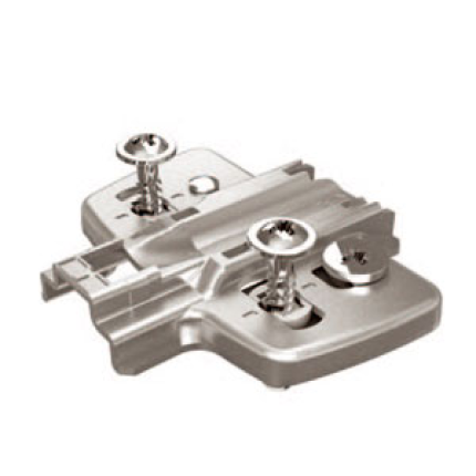 9075070 kruismontageplaat met spreidmoffen, montageplaatdikte 0 mm