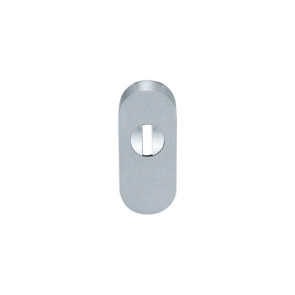 Artitec Wallebroek veiligheidsrozet RVS, ovaal, 70x30x15mm