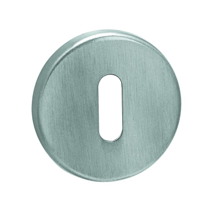 Artitec Wallebroek Sleutelrozet rond, mat RVS, 50x7mm