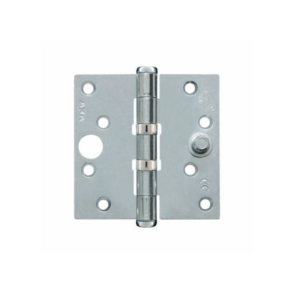 AXA Veiligheidsscharnier 1541 SKG*** rechte hoek 89x89mm staal geborsteld