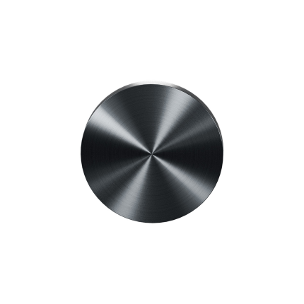 Blinde Rozet GPF0900VRP1 53x6mm PVD Antraciet